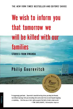 we wish to inform you that tomorrow we will be killed with our families book cover image