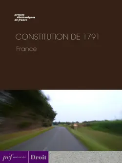 constitution de 1791 book cover image