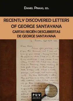 recently discovered letters of george santayana book cover image