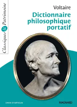 dictionnaire philosophique portatif - classiques et patrimoine book cover image