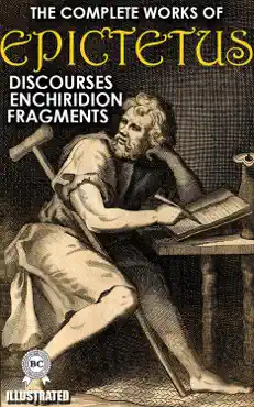 the complete works of epictetus. illustrated book cover image