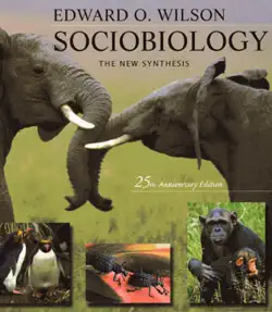 sociobiology book cover image