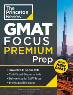 princeton review gmat focus premium prep book cover image