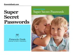 super secret passwords book cover image