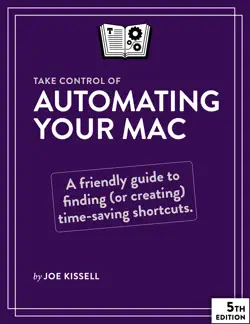 take control of automating your mac, fifth edition book cover image