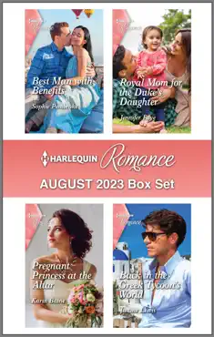 harlequin romance august 2023 box set book cover image