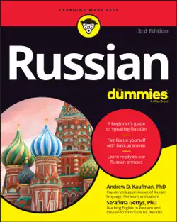 russian for dummies book cover image