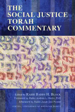 the social justice torah commentary book cover image