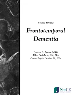 frontotemporal dementia book cover image