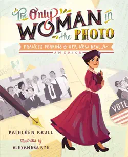 the only woman in the photo book cover image