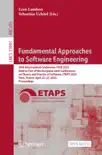 Fundamental Approaches to Software Engineering reviews
