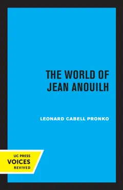the world of jean anouilh book cover image