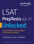 Kaplan Companion to LSAT PrepTests 62-71 synopsis, comments