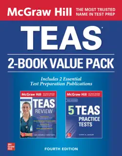 mcgraw hill teas 2-book value pack, fourth edition book cover image