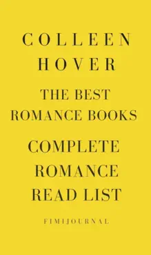 colleen hoover the best romance books complete romance read list book cover image