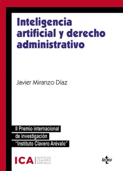 inteligencia artificial y derecho administrativo imagen de la portada del libro