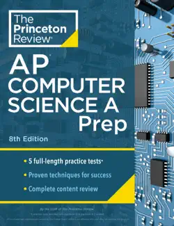 princeton review ap computer science a prep, 8th edition book cover image