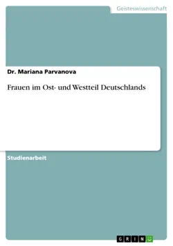 frauen im ost- und westteil deutschlands imagen de la portada del libro