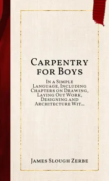 carpentry for boys book cover image