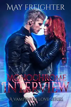 monochrome interview book cover image