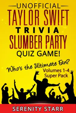 unofficial taylor swift trivia slumber party quiz game super pack volumes 1-4 book cover image