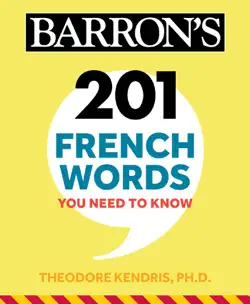 201 french words you need to know flashcards book cover image
