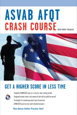 asvab afqt crash course book cover image