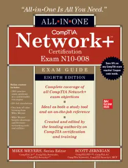 comptia network+ certification all-in-one exam guide, eighth edition (exam n10-008) book cover image