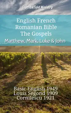 english french romanian bible - the gospels - matthew, mark, luke & john imagen de la portada del libro