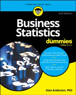 business statistics for dummies book cover image