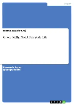grace kelly. not a fairytale life imagen de la portada del libro