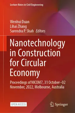 nanotechnology in construction for circular economy book cover image