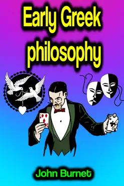 early greek philosophy book cover image