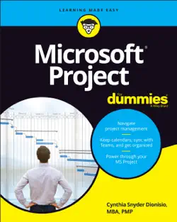 microsoft project for dummies book cover image