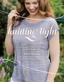 knitting light book cover image