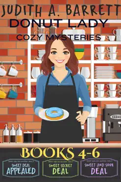 donut lady cozy mysteries books 4-6 book cover image