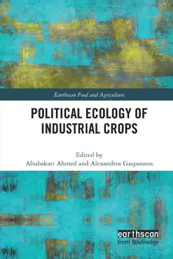 political ecology of industrial crops book cover image
