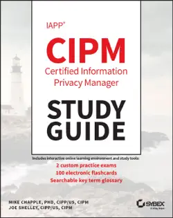 iapp cipm certified information privacy manager study guide book cover image