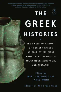 the greek histories book cover image