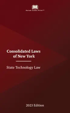 new york state technology law 2023 edition book cover image