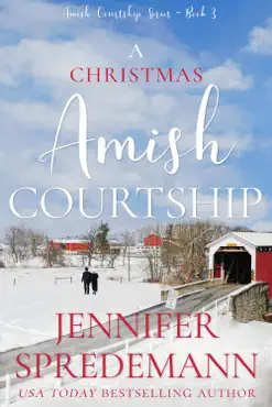 a christmas amish courtship book cover image