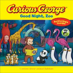curious george good night, zoo book cover image