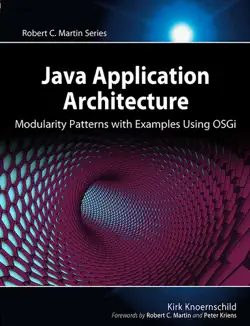 java application architecture book cover image