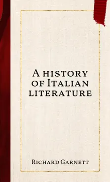 a history of italian literature book cover image