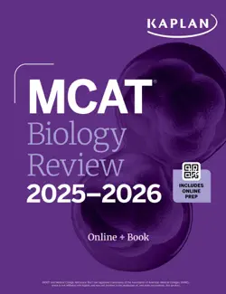 mcat biology review 2025-2026 book cover image