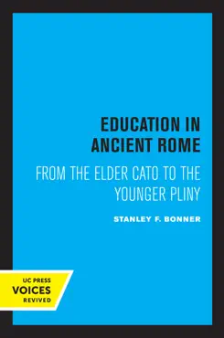 education in ancient rome book cover image