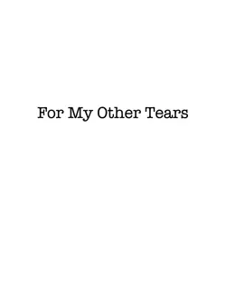 for my other tears book cover image