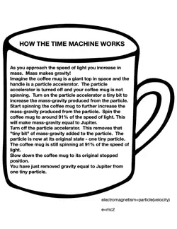 how the time machine works. book cover image