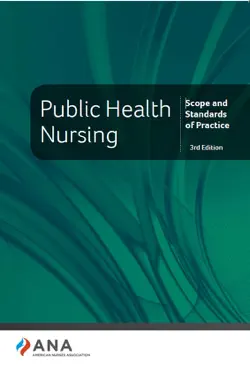 public health nursing book cover image