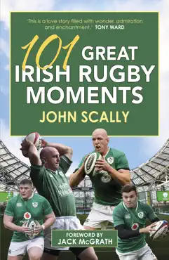 101 great irish rugby moments book cover image